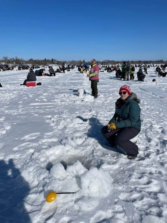 RIG ice fishing