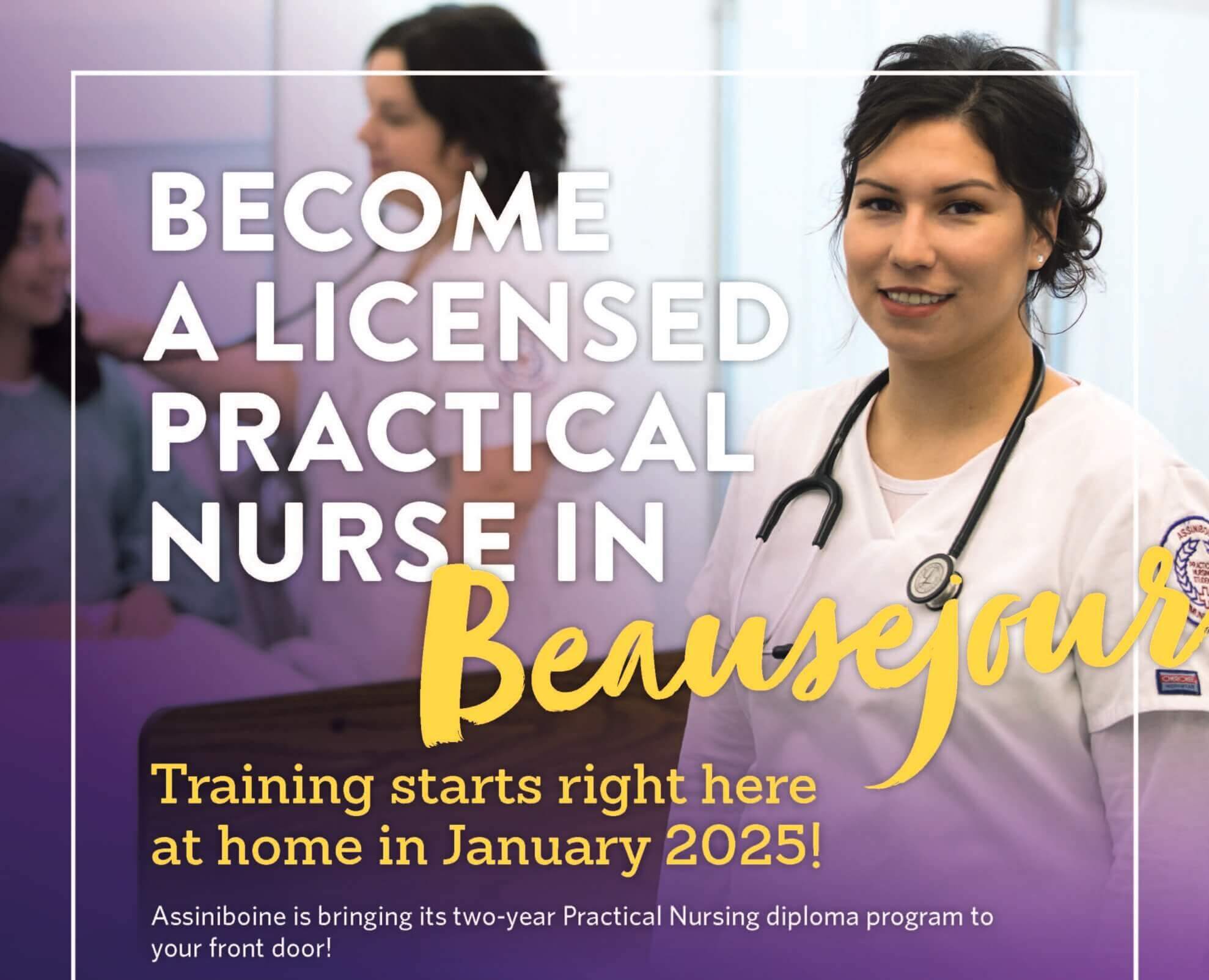 Licensed Practical Nursing Interlake Eastern RHA   LPNMarketingMaterials BeausejourPoster 2023 FINAL Scaled E1698339843454 